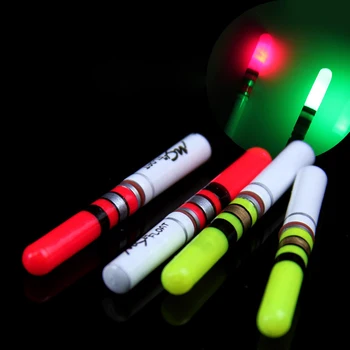 20pcs/daudz Zaļās/Sarkanās LED Gaismas Stick Ar savienojuma Caurules Lightstick Peldēt Bobber Accessroy Darbu Ar CR322 Nakts Zvejas J352