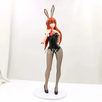 40CM, Bunny Girl Steins Vārtiem Yosuga nav Sora Makise Kurisu Sora Attēls PVC Rīcības Anime Kolekcija Seksīga Meitene Lelle, Modelis, Rotaļlietas, Dāvanas,