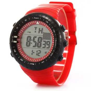 HONHX Modes Zīmolu Ciparu pulkstenis Vīriešiem LED Dienas, Sporta Militāro Gumijas Dzīve Ūdensizturīgs Skatīties Signalizācijas relogio masculino Wristwatche