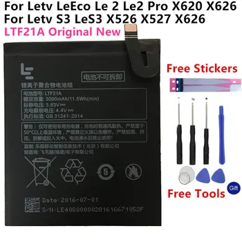 3000mAh LTF21A Akumulatoru Letv LeEco Le 2 X620 Akumulatora Nomaiņa LTF21A Par Letv Le 2 Pro / Letv X526 Akumulatora Nomaiņa
