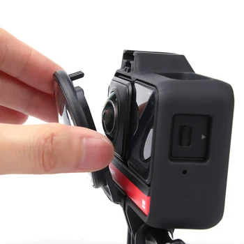 Par Insta360 vienu R 360 Dual-Objektīva Mod Kameras Objektīvu Aizsargi Aizsargs Segtu Klp Insta 360 R 360 Edition Action Camera Ierīču