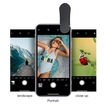 KUULAA 4K IZŠĶIRTSPĒJAS Mobilo Telefonu Kameras Objektīva Komplekts 3 in 1 Platleņķa objektīvs Makro, Zivsacs Objektīvi iPhone 11 Pro Max Huawei P20 Pro Samsung