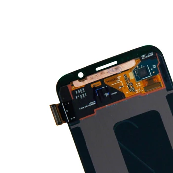 SAMSUNG GALAXY S6 G920 G920F G920FD SM-G920F LCD Ekrānu Digitizer Touch Panelis Stikla Sensora Montāža Rezerves Daļas