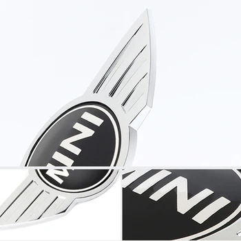 Automašīnas Priekšējo Aizmugurējo Emblēmu, Logo, Uzlīme Vāka Pārsegs Pārsegs Stumbrs Astes Emblēmu Liešanas Mini Cooper JCW R55 R56 R57 R58 R59 Hatchbck