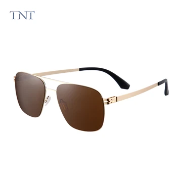 TNT bez skrūvēm, Brilles, Saulesbrilles, Nerūsējošā Ultravieglajiem Eyewere Sieviešu Vintage Vīriešu Vācija Dizains UV400 Saule GlassesOculos De Sol