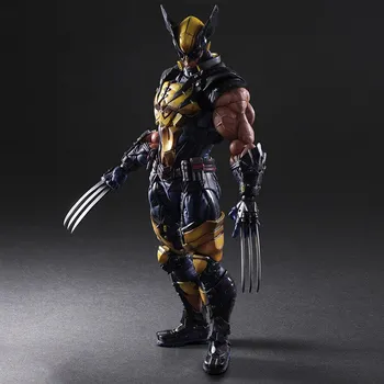 Brīnums Wolverine X-Men Anime Skaitļi Wolverine Logan PVC Rotaļlietas Avengers Rīcības Figurals Kolektora Pontons Thor Zirnekļcilvēka Modelis