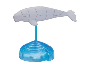 Asorti 4gab/komplekts ukenn 2. paaudzes 3D jūras dzīvnieku mīklas DIY modeļi kids izglītojošās rotaļlietas 4266