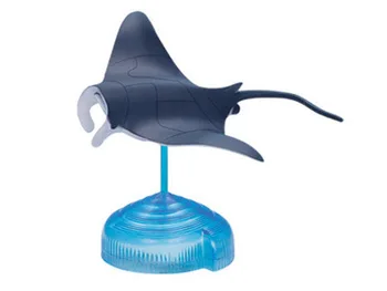 Asorti 4gab/komplekts ukenn 2. paaudzes 3D jūras dzīvnieku mīklas DIY modeļi kids izglītojošās rotaļlietas 4266