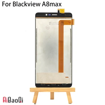 AiBaoQi Jaunu Oriģinālu 5.5 Collu Touch Screen+1280X720 LCD Displeju Montāžas Nomaiņa Blackview A8 Max Tālruņa modelis
