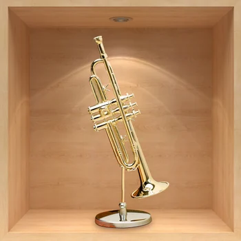 Naudas Sodu Meistarība Saksofonu Modeli Vara Miniatūras Saksofons Ar Statīvu Un Uzglabāšanas Kaste Mini Mūzikas Instrumentu