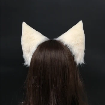 LOL KDA The Baddest Ahri Cosplay DIY Kaķis, Lapsa, Ausis Hairhoop Hairbands Cepures Halloween Puse Tērpu Aksesuāri Meitene