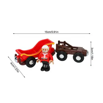 Magnētiskā Miniatūras Vilcienu Rotaļlietas Izturīgs, Drošs Simulācijas Dziesmu Automašīnas Modelis Rotaļlietas Bērniem Ziemassvētku Dāvanu Mājās Guļamistaba Dekorēšana