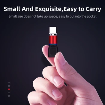 Sindvor C Tipa Adapteris Magnētisko Fast Charger 3A USB Savienotājs Samsung iPhone Xiaomi Huawei Tālruņa Lādētāja Kabeli Konvertētājs