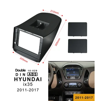 2Din Auto Radio Fascijas Rāmja piemērots Hyundai IX35 Android GPS Dash Paneļu Karkasa Komplekts