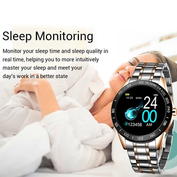 LIGE vīrieši sievietes smart skatīties sirdsdarbības ātruma monitors, asinsspiediena Modes Fitnesa tracker Sporta pulksteņi ūdensizturīgs Smartwatch + kaste