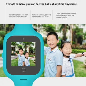 BEZ ROBEŽĀM S668 Anti Bērns Skatīties Tracker SOS Smart Uzraudzības Pozicionēšanas Tālrunis Bērniem, Baby Watch Saderīga ar IOS Android