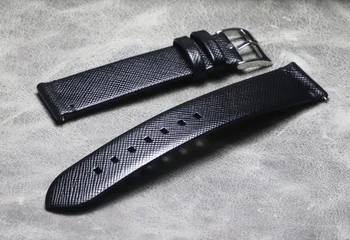 Roku darbs plānas franču ādas watchband 18 19 20 21 22 mm quick release ādas siksnu DW daniels wellington Seiko Watch Band
