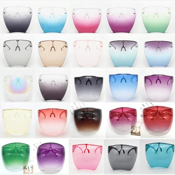 Vīriešu, Sieviešu Faceshield aizsargbrilles Aizsargbrilles Drošības Blocc Brilles Anti-Spray Maska Aizsardzības Ieplests Stikla Saulesbrilles