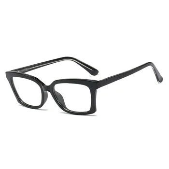 Jauno Modes Laukumā Brilles Sievietēm Vienkārši Piederumi Rozā Skaidrs, Objektīvs Dāvanu Sieviete, Kaķu Acu Brilles Optiskās TR90 Briļļu Rāmis