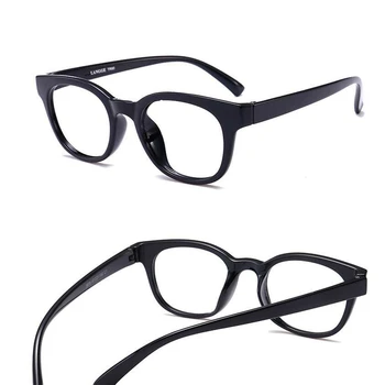 TR90 Gatavo Tuvredzība Brilles Sievietēm, Vīriešiem Retro Ovāls Īstermiņa redzes Briļļu Literatūras Studentu Recepšu Brilles -1.0 -1.5, Lai -4.0