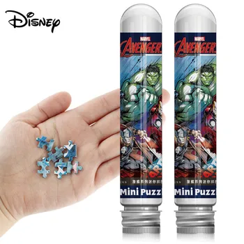 Disney 150 Gabals Mini Mīklu Avengers Moderns Modes Caurule Mini Puzzle Dzīvoklis Puzzle