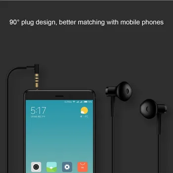 Sākotnējā Xiaomi Hibrīda DC Seo In-Ear Austiņas 3.5 mm Mi Dual Vienības Hi-Res Earbuds Mi 5 5X 6X Redmi Piezīme 4 5 6 7 8 Pro A2 A3 C9