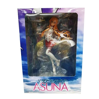 Zobens Mākslas Kārtas Mērogā Online Anime Modelis Yuuki Asuna Rīcības Attēls 23CM PVC statuja Kolekcionējamu Rotaļlietu