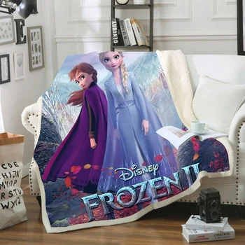 Disney Saldēti Princese Olaf Sedziņa Plīša Sedziņa Mest par Dīvānu Segtu Viena Twin Gultas, Bērnu Zēniem Meitenēm Bērniem Dāvanas