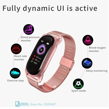 Modes Dāmas Smart Watch Sievietes Vīrieši Smartwatch Fitnesa Tracker Ūdensizturīgs Smart Aproce Par Android, IOS Bluetooth Smart-skatīties