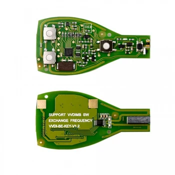 OkeyTech VVDI BŪT Taustiņu Pro Benz V1.5 PCB Tālvadības Atslēgu Uzlabota Versija Smart Key Apvalks priekš Mercedes Benz