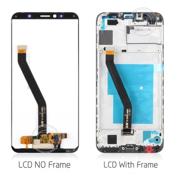 Par Huawei Baudīt 8E LCD Touch Screen Stikla Sensora vadības Paneli Priekš Huawei Baudīt 8E Displejs ĀJ-LX1 ĀJ-L21 LCD Ekrāns