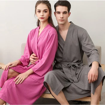 Peldmētelis sieviešu 2019 vasaras plānās pidžamas sexy XL pāris kimono drēbes, vīriešu ātri žāvēšanas yukata mājās pakalpojumu pavasara l65