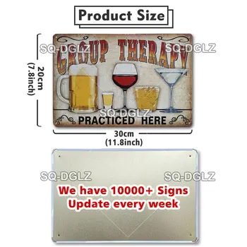 [KV-DGLZ] Tiki Bar Metāla zīmju Vintage Plāksne Plātnes Dekori Bāra Mājas Sienas Dekori SĒRFOŠANAS Kluba Skārda Zīme Bārs Plakāts