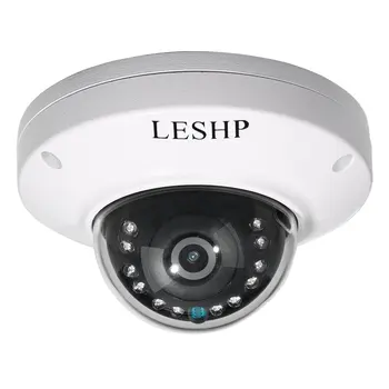 LESHP HD POE IP Bullet Kamera Āra Ūdensizturīgs Drošības Kameras Diena/Nakts Redzamības Kustības detektors Saprātīga Signalizācija