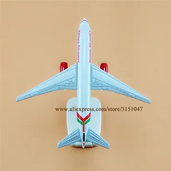 Gaisa Kenya Airways Boeing 777 B777 Airlines Lidmašīnas Modeli Sakausējuma Metāla Modeļa Lidmašīnu Lējumiem Gaisa kuģa 16cm Dāvanu