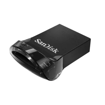 SanDisk USB Flash Drive Ultra Fit 128GB USB 3.1 Diska 130MB/s Read Speed, Pildspalva Vadīt Stick ar Siksniņa PC