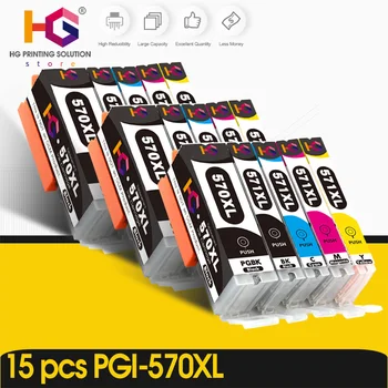 1set Uzpildāmas tintes kasetne PGI570 CLI571 Canon PGI-570 CLI-571 PGI-570XL CLI-571XL Canon PIXMA MG5750 MG5751 MG5752