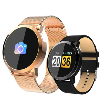 Modes Q8 Smart Skatīties Krāsu Ekrāns Fitnesa Tracker Sirds ritma Monitors Aproce Soļu Skaitītājs Pastaigas Laiku ar Bluetooth