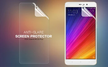NILLKIN par Xiaomi Mi 5s plus Super Clear Anti-pirkstu nospiedumu Aizsargājošu Plēvi VAI Matēts Ekrāna Aizsargs, Filmas Xiaomi 5s plus