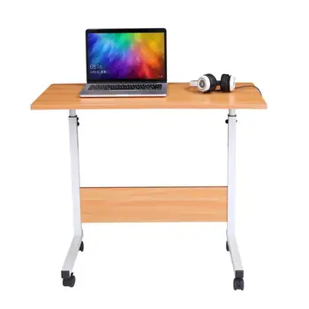 L Izmērs Tabula Laptop Stand Portatīvie Multi-Purpose Computer Desk Deflektors Noņemamu Sānu Tabulā Mēbeles Mājām / Biroju Telpas