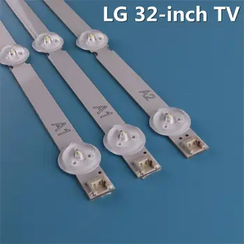 3pcs/set LED Backlight Lampas, LED 6916L-1106A / 1295A Sloksnes LG 32 collu LCD TV 32LN5100 32LN545B 32LN5180 6916L 1106A 1105A