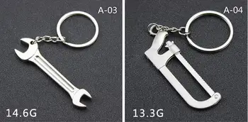 Samaisa, Lai 22 Stilu, Radošo Rīku Mini Uzgriežņu Atslēgu Keychain Maināms Taustiņu Ķēdi, Gredzenu Keyring Atslēgu Turētājs Modes 50gab/daudz