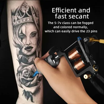 2019 Jaunu Profesionālo Vara 12 Wraps Tatto Ieroci Tetovējums Mašīna Spoles Rāmi Starplikas Shader Maquina De Tatuagem Pastāvīgu Aplauzums
