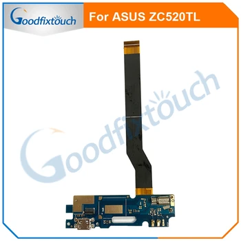 Par Asus Zenfone 3 Max ZC520TL USB Savienotājs Lādētāja Ports Valdes Mic Uzlādes Flex Kabelis Aksesuārs Asus ZC520TL Mobilo telefonu