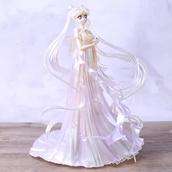 Sailor Moon Tsukino Usagi Queen Serenity PVC Attēls Lelle Kolekcionējamus Modelis Rotaļlietas
