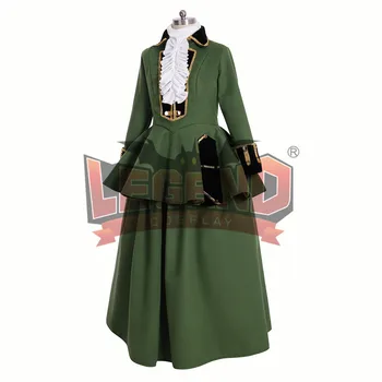 18. gadsimta Izjādes Ieradums koloniālās kleitu, kas ceļo ar Zirgiem Ieradums apģērbs, rokoko stila kleita cosplay kostīms