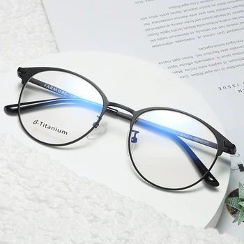Logorela Sakausējuma Brilles Rāmis Vīriešu, Sieviešu Vintage Kārta Tuvredzība Optiskie Rāmji Recepšu Brilles bez skrūvēm, Briļļu FM1865
