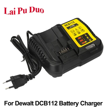 DCB105 DCB112 Par Dewalt Li-ion Akumulators, Lādētājs 10.8 V 12V 14,4 V 18V DCB112 DCB200 DCB101 DCB140 DCB105