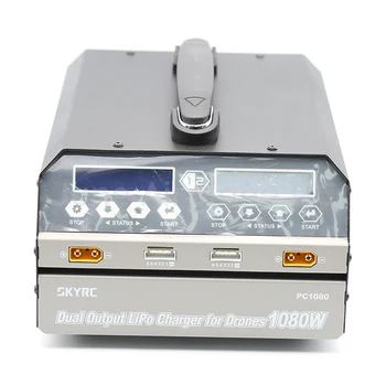SKYRC PC1080 Lipo akumulatoru lādētājs 1080W 20A 540W*2 Dual Channel Litija Akumulatoru Lādētājs lauksaimniecības dūkoņa BLA