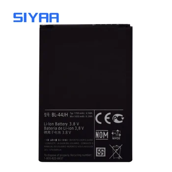 Sākotnējā SIYAA BL-44JH BL44JH Akumulatoru LG P705 Optimus P700 E440 E460 LS860 MS770 LG730 US730 Nomaiņa Li-ion Akumulators